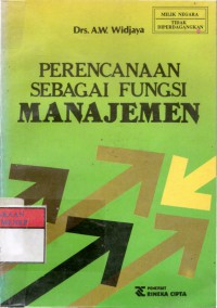 Perencanaan Sebagai Fungsi Manajemen