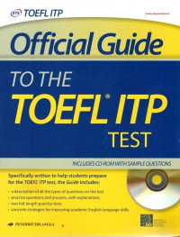 Official Guide To The Toefl ITP